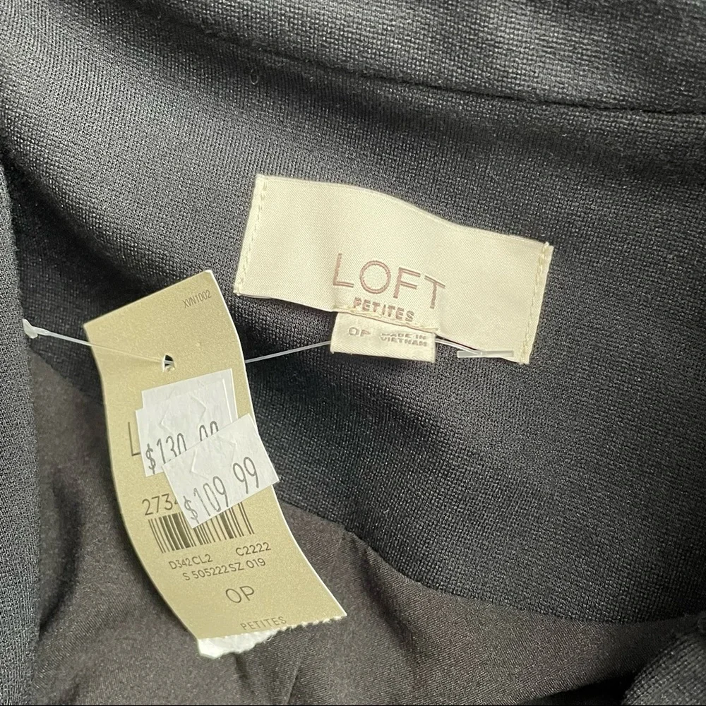 NWT LOFT Black Blazer - Picture 3 of 3